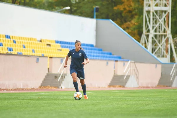 Kharkiv Ucrânia Setembro 2020 Último Jogo Futebol Ucrânia Copa Mulher — Fotografia de Stock