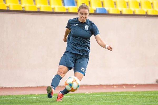 Kharkiv Ucrânia Setembro 2020 Último Jogo Futebol Ucrânia Copa Mulher — Fotografia de Stock