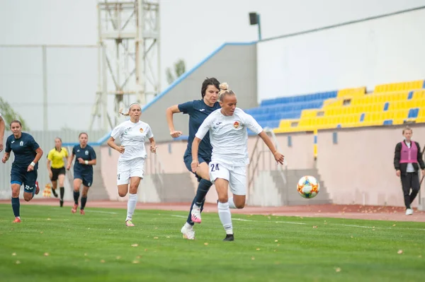 Kharkiv Ucrania Septiembre 2020 Último Partido Fútbol Ucrania Copa Femenina — Foto de Stock