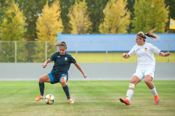 Kharkiv Ucrânia Setembro 2020 Último Jogo Futebol Ucrânia Copa Mulher — Fotografia de Stock