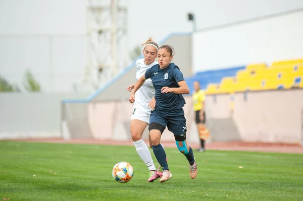 Kharkiv Ukraine September 2020 Den Sista Fotbollsmatchen Ukraina Women Cup — Stockfoto