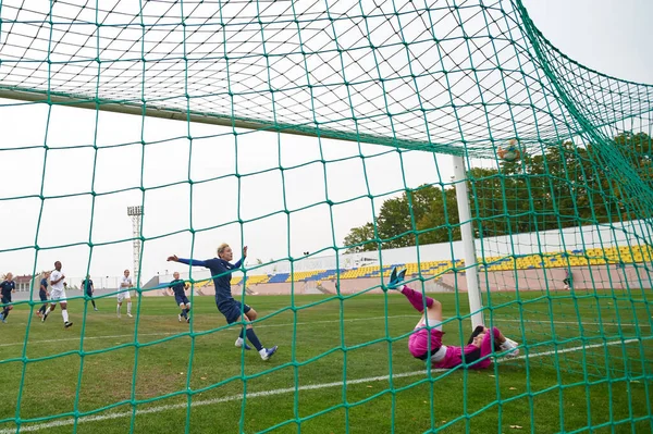 Kharkiv Ucrânia Setembro 2020 Último Jogo Futebol Ucrânia Copa Mulher — Fotografia de Stock