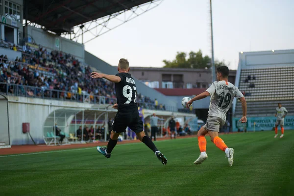 ZAPORIZHZHYA, UKRAINE - 20 Eylül 2020: Manor Solomon futbol maçı sırasında Zorya Luhansk FC Shakhtar Donetsk 'e karşı
