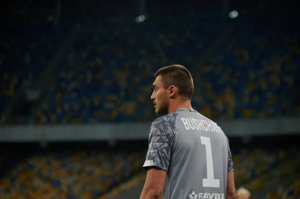 Kyiv Ucrania Septiembre 2020 Jugador Del Dinamo Kiev Heorhiy Bushchan — Foto de Stock