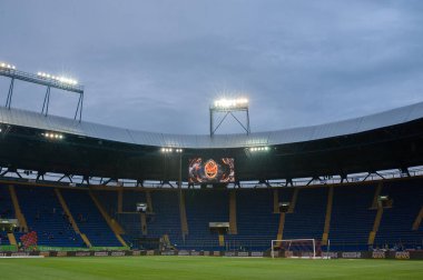 Kharkiv, Ukrayna - 11 Mayıs 2019: Ukrayna Premier Ligi Shakhtar Donetsk - Oleksandria