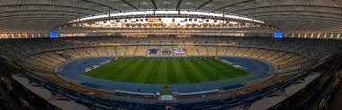 KYIV, UKRAINE - SEPTEMBER 15, 2020: UEFA Şampiyonlar Ligi 2020 FC Dinamo Kyiv - AZ Alkmaar