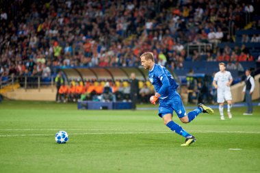 KHARKIV, UKRAINE - 19 Eylül 2018: UEFA Şampiyonlar Ligi 2018 FC Shakhtar -TSG Hoffenheim