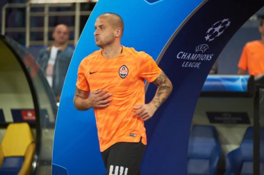 KHARKIV, UKRAINE - 19 Eylül 2018: UEFA Şampiyonlar Ligi 2018 FC Shakhtar -TSG Hoffenheim
