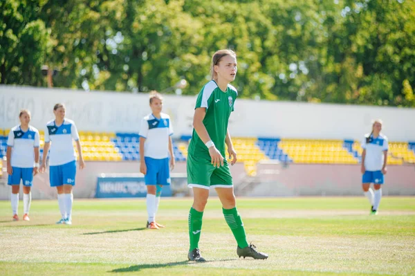 Kharkiv Ukraina September 2020 Fotbollsmatch För Kvinnor Professional Ligan Ukraina — Stockfoto