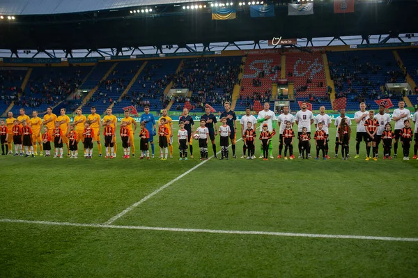 ハリコフ ウクライナ 5月11 2019 ウクライナのプレミアリーグShakhar Donetskとの試合中のMetalismスタジアムの一般的なビュー Oleksandria — ストック写真