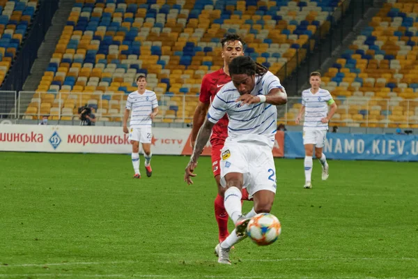 Kyiv Ucrania Septiembre 2020 Jugador Del Dinamo Kiev Gerson Rodrigues —  Fotos de Stock