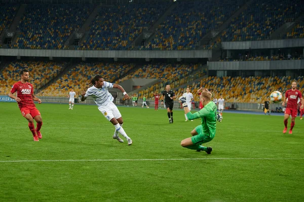 Kyiv Ukraine Eylül 2020 Uefa Şampiyonlar Ligi 2020 Alkmaar Maçında — Stok fotoğraf