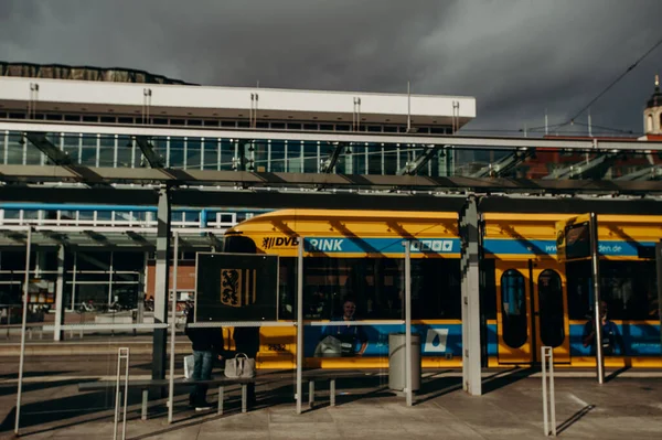 Dresden Duitsland Maart 2020 Altmarkt — Stockfoto