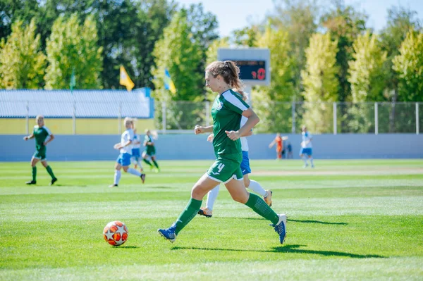 Kharkiv Ucrania Septiembre 2020 Partido Fútbol Liga Profesional Femenina Ucrania —  Fotos de Stock