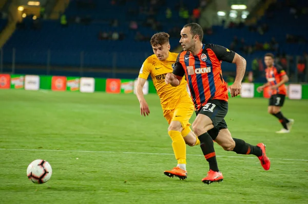 Charkov Ukrajina Května 2019 Ismaily Goncalves Obránce Shakhtar Doněck Řídí — Stock fotografie