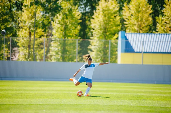 Kharkiv Ucrania Septiembre 2020 Partido Fútbol Liga Profesional Femenina Ucrania — Foto de Stock