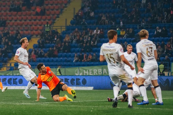 Kharkiv Ukraine October 2019 Футбольний Матч Upl Shakhtar Kolos Олімпійських — стокове фото