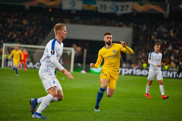 Kiev Ukraine Mars 2019 Olivier Giroud Lors Match Uefa Europa — Photo