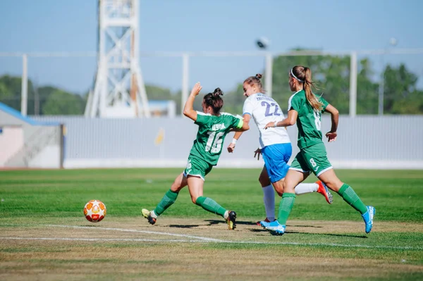 Kharkiv Oekraïne September 2020 Voetbalwedstrijd Van Women Professional League Ukraine — Stockfoto