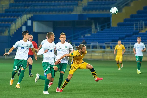 Kharkiv Ukraine October 2020 Artem Kholod Football Match Pfl Metallist — стокове фото