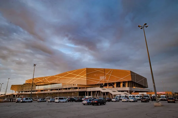 Lviv Ucrania Septiembre 2020 Estadio Deportivo Lviv Arena Durante Partido — Foto de Stock