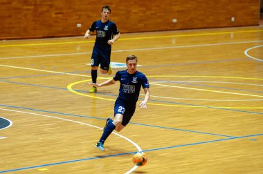 KHARKIV, UKRAINE - 17 Ekim 2020: Ekstra Lig Monolit Viva Kupası - FC Kardinal Rivne