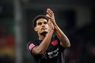 LEVERKUSEN, GERMANY - 12 SEPTEMBER, 2025: Jarell Quansah - Bundesliga maçı Bayer 04 Leverkusen-SG Eintracht Frankfurt. 