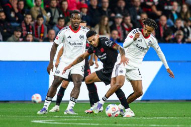 LEVERKUSEN, GERMANY - 12 EPTEMBER, 2025: Ezequiel Fernandez - Bayer 04 Leverkusen-SG Eintracht Frankfurt maçında. 