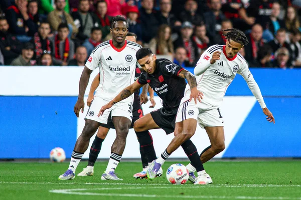 LEVERKUSEN, GERMANY - 12 EPTEMBER, 2025: Ezequiel Fernandez - Bayer 04 Leverkusen-SG Eintracht Frankfurt maçında. 