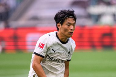 MOENCHENGLADBACH, GERMANY - 14 Eylül 2025: Shuto Machino - Bundesliga Borussia Moenchengladbach futbol maçı Borussia Park 'ta SV Werder Bremen' e karşı.