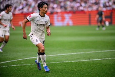 MOENCHENGLADBACH, GERMANY - 14 Eylül 2025: Shuto Machino - Bundesliga Borussia Moenchengladbach futbol maçı Borussia Park 'ta SV Werder Bremen' e karşı.