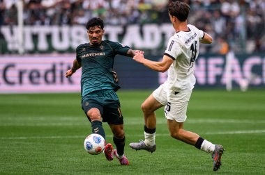 MOENCHENGLADBACH, GERMANY - 14 Eylül 2025: Cameron Puertas - Bundesliga Borussia Moenchengladbach futbol maçı Borussia Park 'ta SV Werder Bremen' e karşı.