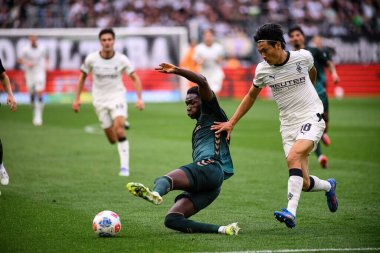 MOENCHENGLADBACH, GERMANY - 14 Eylül 2025: Shuto Machino - Bundesliga Borussia Moenchengladbach futbol maçı Borussia Park 'ta SV Werder Bremen' e karşı.