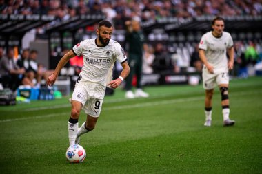 MOENCHENGLADBACH, GERMANY - 14 Eylül 2025: Franck Honorat - Bundesliga Borussia Moenchengladbach futbol maçı Borussia Park 'ta SV Werder Bremen' e karşı.