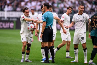 MOENCHENGLADBACH, GERMANY - 14 Eylül 2025: Rocco Reitz - Bundesliga Borussia Moenchengladbach-SV Werder Bremen maçı Borussia Park 'ta.