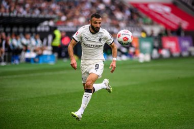 MOENCHENGLADBACH, GERMANY - 14 Eylül 2025: Franck Honorat - Bundesliga Borussia Moenchengladbach futbol maçı Borussia Park 'ta SV Werder Bremen' e karşı.