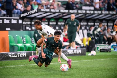 MOENCHENGLADBACH, GERMANY - 14 Eylül 2025: Cameron Puertas - Bundesliga Borussia Moenchengladbach futbol maçı Borussia Park 'ta SV Werder Bremen' e karşı.