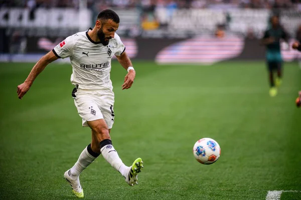 MOENCHENGLADBACH, GERMANY - 14 Eylül 2025: Franck Honorat - Bundesliga Borussia Moenchengladbach futbol maçı Borussia Park 'ta SV Werder Bremen' e karşı.