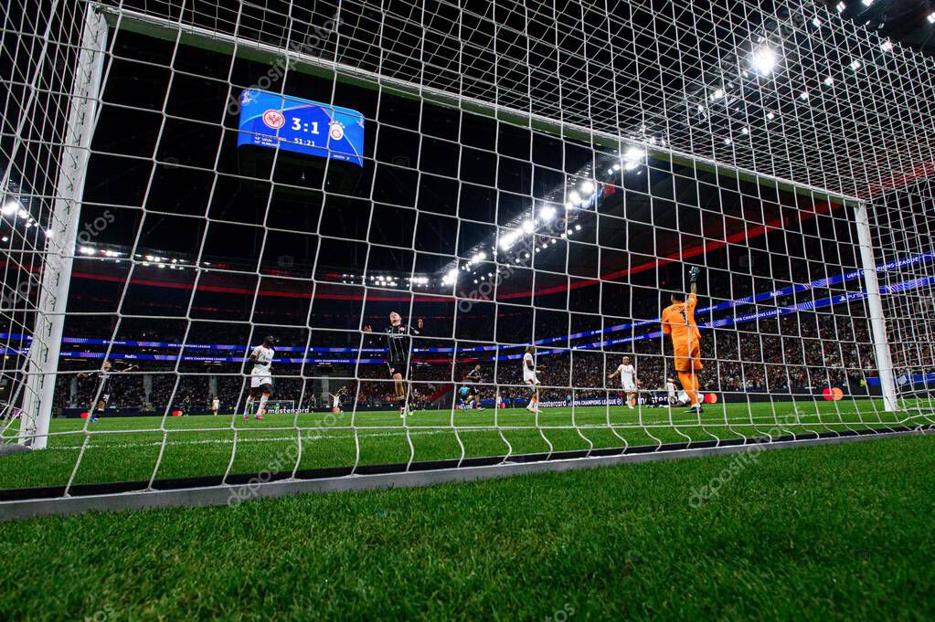 FRANKFURT, GERMANY - 18 SEPTEMBER, 2025: Ugurcan Cakir - The match UEFA Champions League Eintracht Frankfurt v Galatasaray A.S. at Deutsche Bank Park.