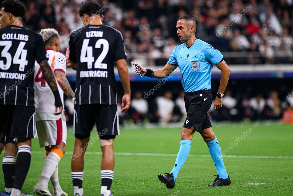 FRANKFURT, GERMANY - 18 SEPTEMBER, 2025: Marco Guida - The match UEFA Champions League Eintracht Frankfurt v Galatasaray A.S. at Deutsche Bank Park.