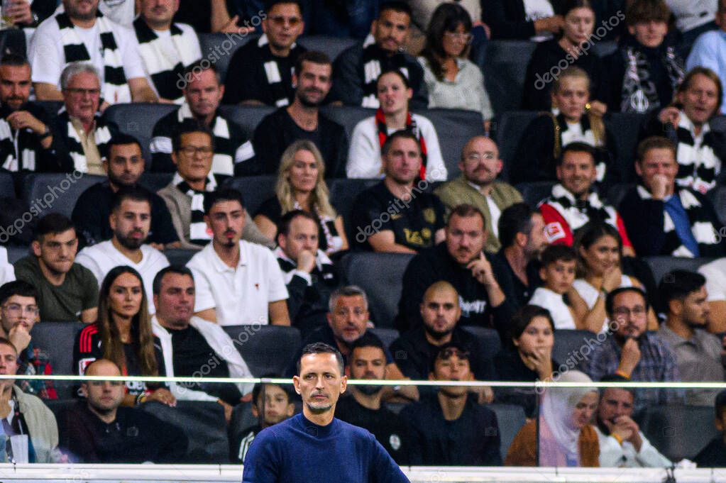 FRANKFURT, GERMANY - 18 SEPTEMBER, 2025: Dino Toppmoeller - The match UEFA Champions League Eintracht Frankfurt v Galatasaray A.S. at Deutsche Bank Park.