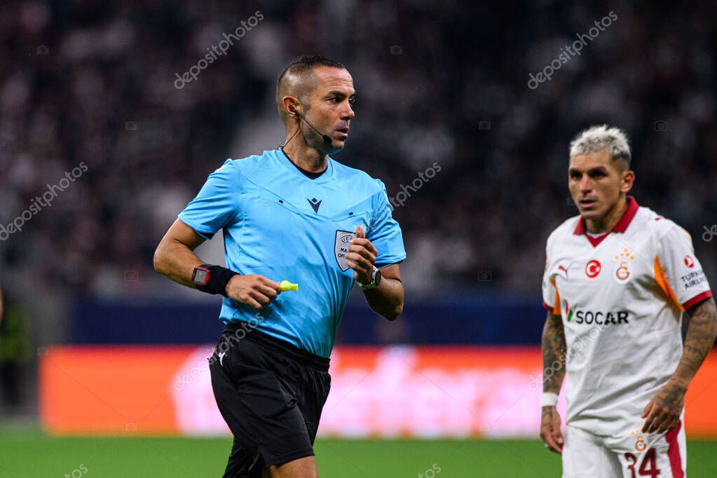 FRANKFURT, GERMANY - 18 SEPTEMBER, 2025: Marco Guida - The match UEFA Champions League Eintracht Frankfurt v Galatasaray A.S. at Deutsche Bank Park.