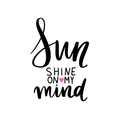 Vektör elle çizilmiş yazı ifade. Modern fırça hat.