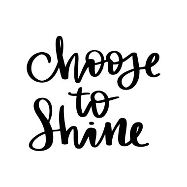 Vektör elle çizilmiş yazı ifade. Modern fırça hat