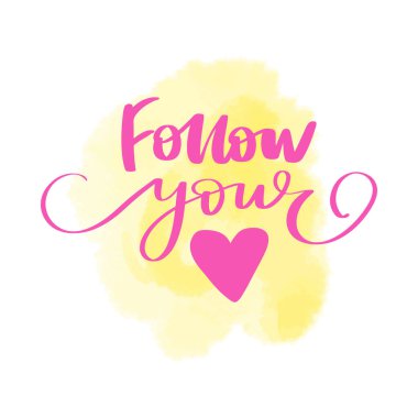 Vektör elle çizilmiş yazı ifade. Modern fırça hat.