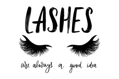 Download Lash Quotes Free Vector Eps Cdr Ai Svg Vector Illustration Graphic Art