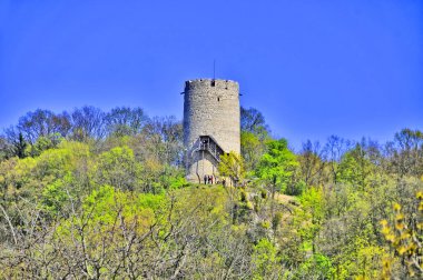 kale kalıntıları Kazimierz Dolny, Polonya                               