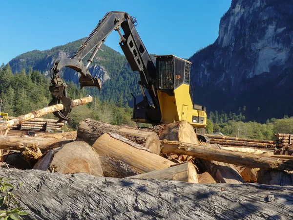 Forestry equipment logging lumber wood