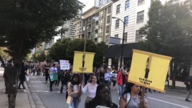 Ralli ekoloji iklim değişikliği Vancouver 
