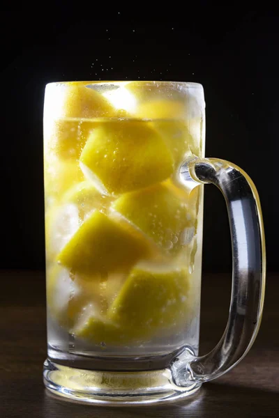 Kall Läcker Citron Surt — Stockfoto